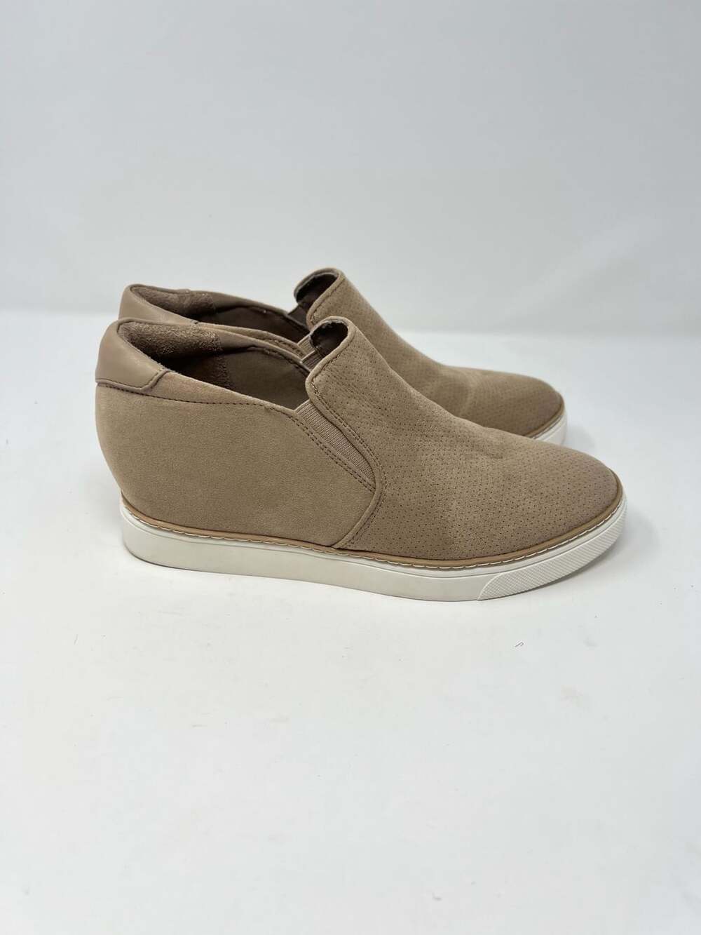 Dr. Scholl's If Only Wedge Slip-On Sneakers Toasted Taupe 9.5M